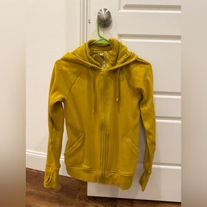 Athleta Mustard Hoodie